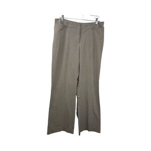 "Worthington" Womens Slacks, Size 12, Light Gray, Curvy Fit, Trouser Leg